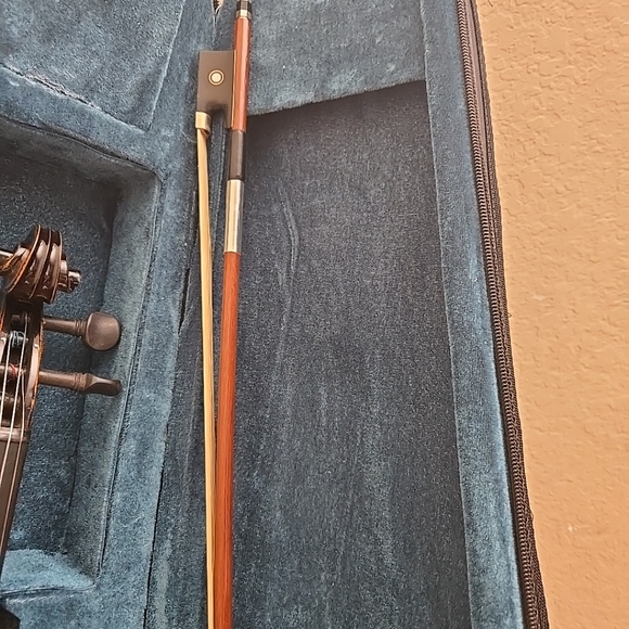 4/4 Violin Antique Style With Extra Strings Bow Case Rosin - Picture 4 of 11